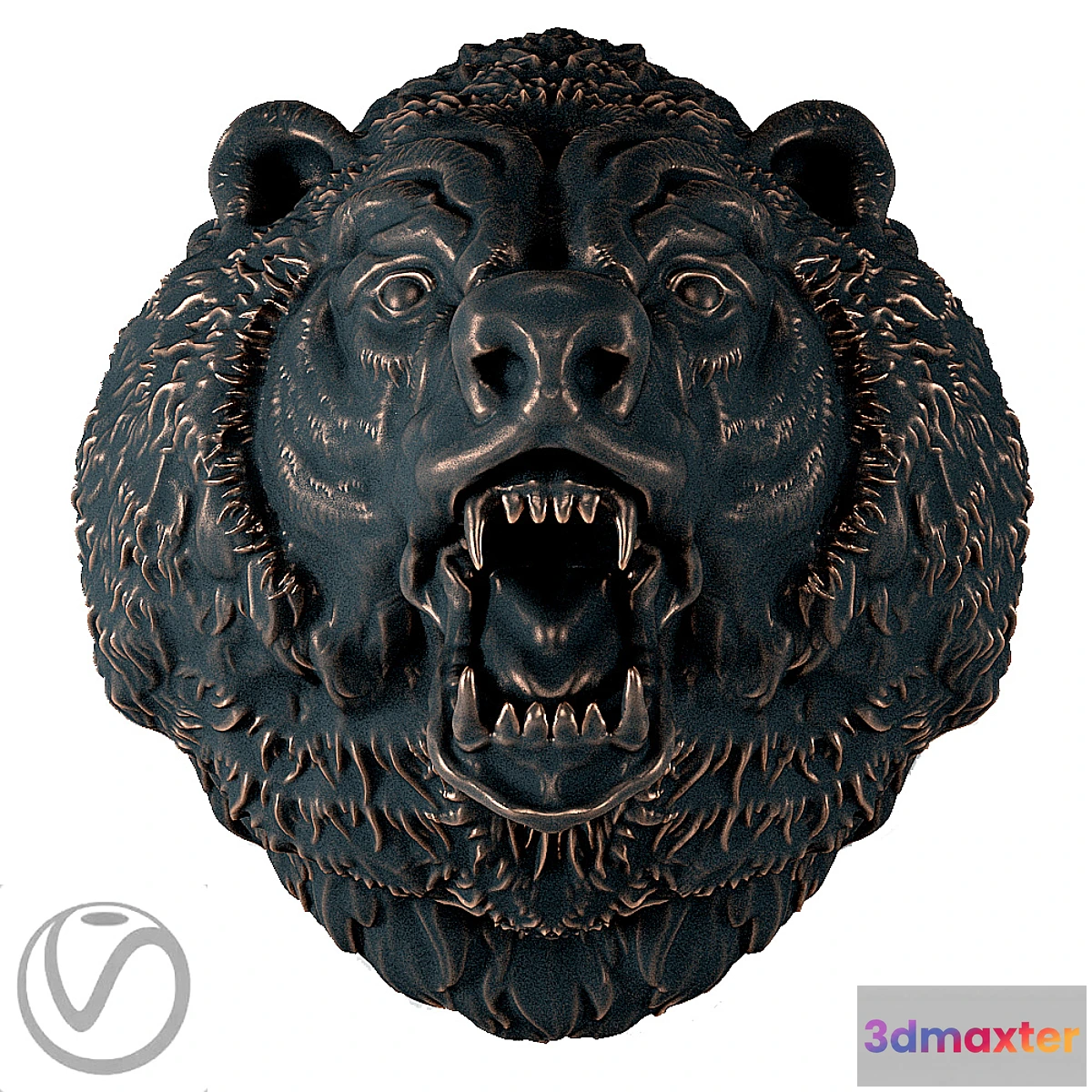 664761 - The head of a bear