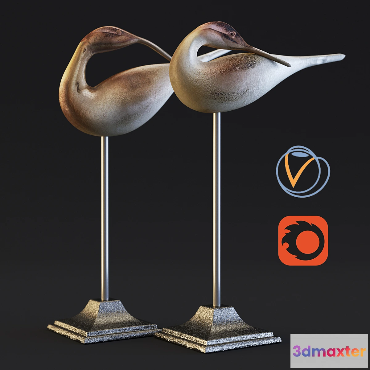 673731 - Libra Dunes Golden Sandpiper Sculpture