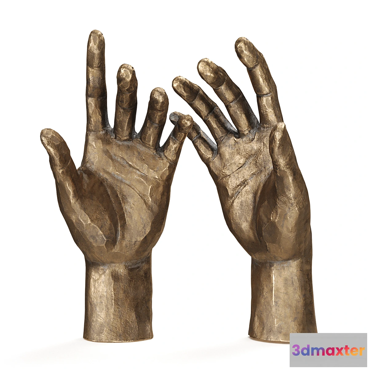 681234 - Adam hands brass - No.2