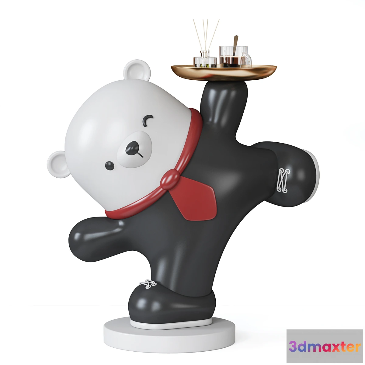 703210 - Polar bear organizer _ figurine