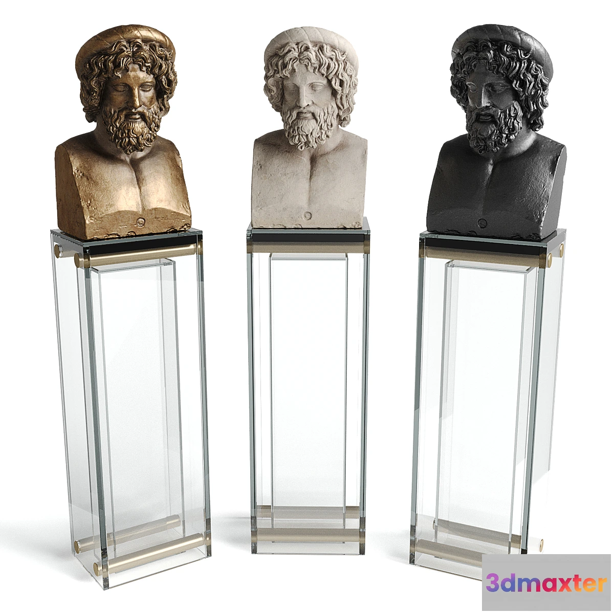 703236 - Asclepios bust sculpture - No.2