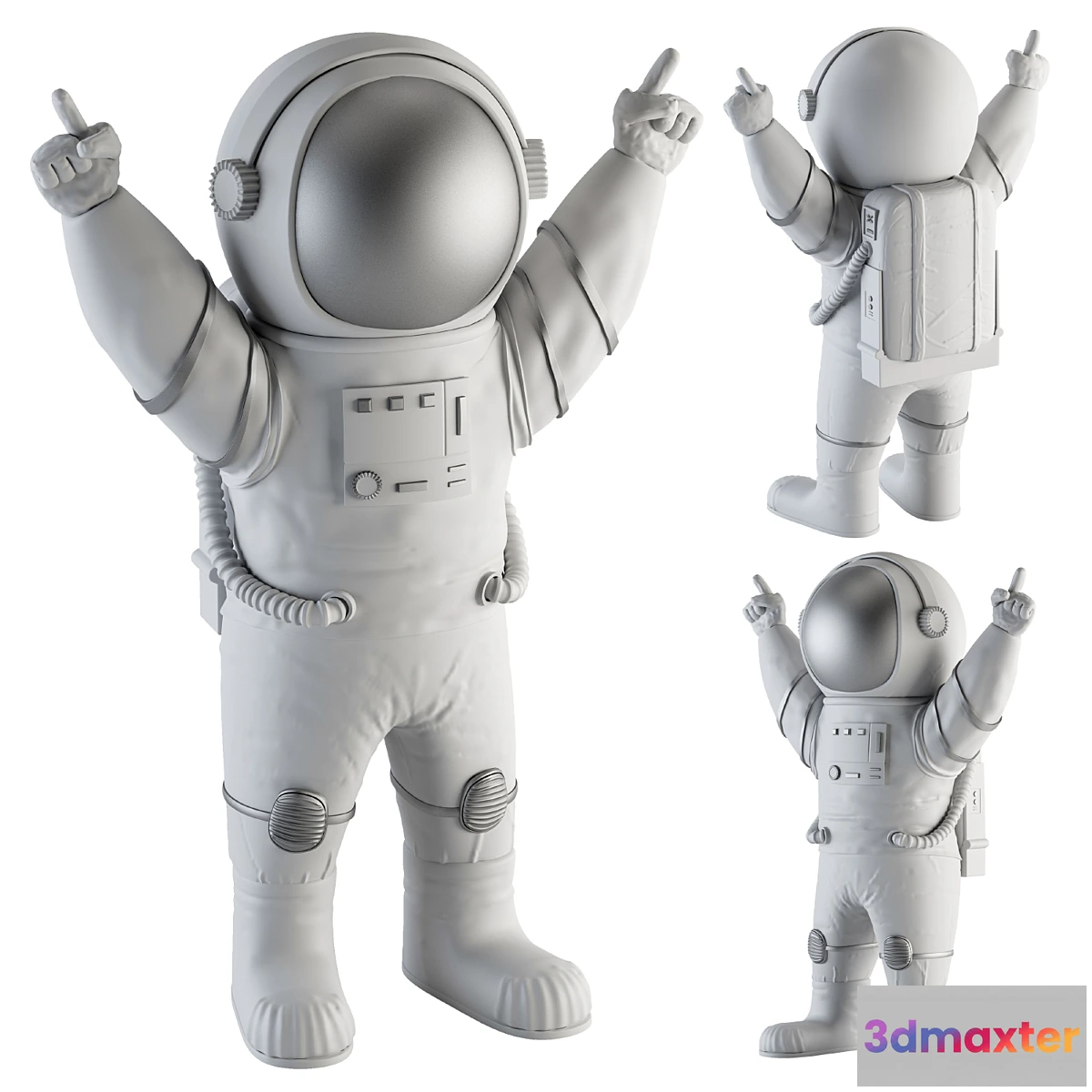 703340 - Space man sculpture