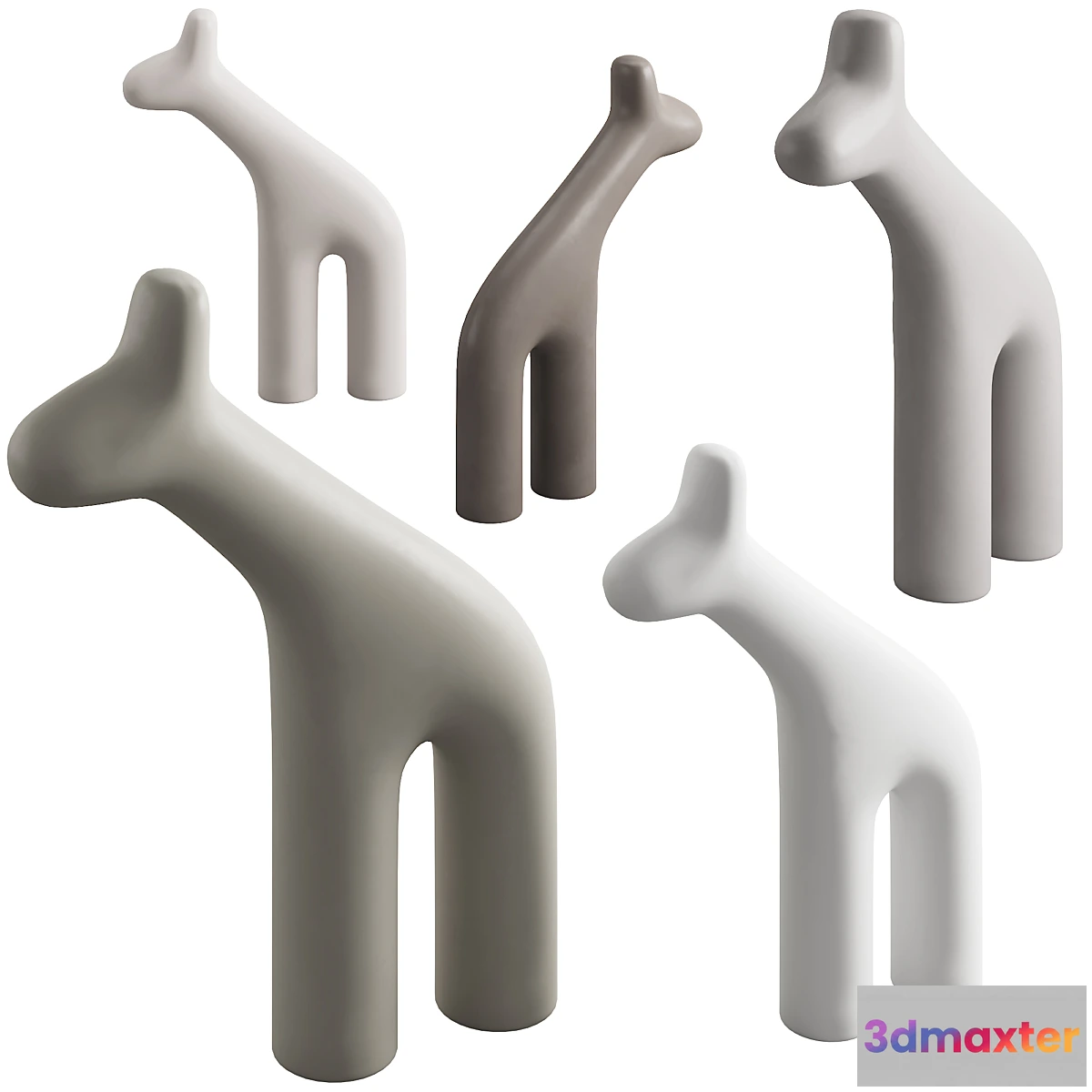 703360 - 099 Plust RAFFA Polyethylene sculptures - No.2