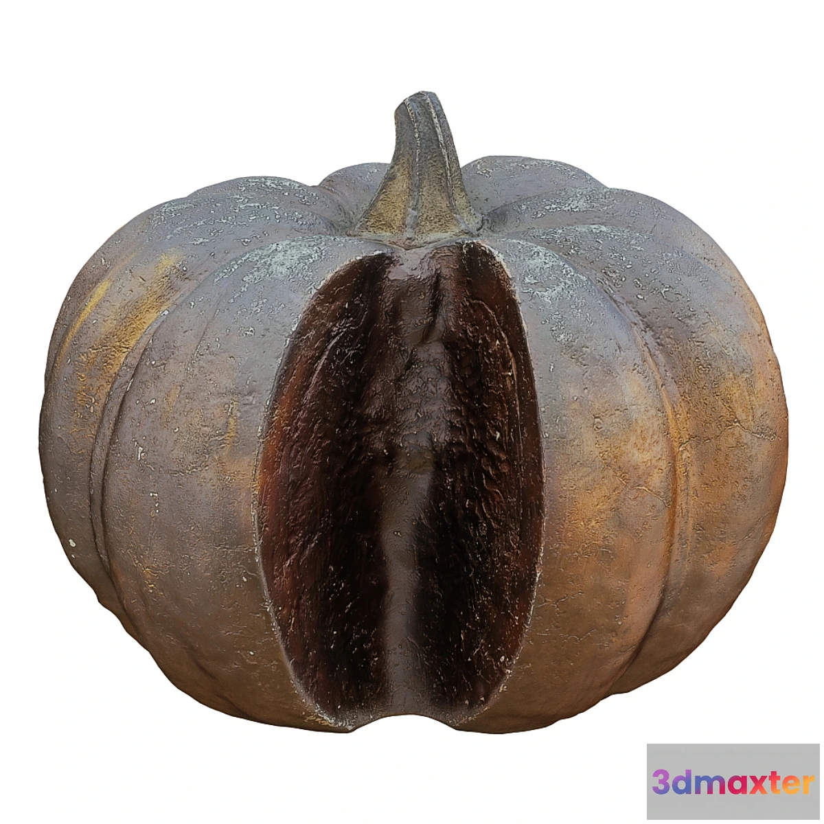 728498 - Metal Pumpkin Sculpture - No.2