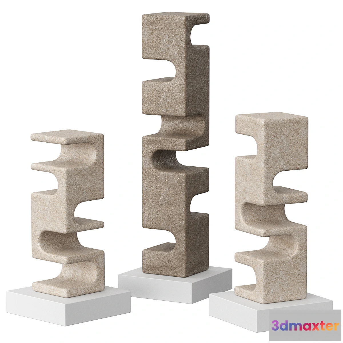 770213 - Abstract stone sculpture by Cesare Arduini - No.2