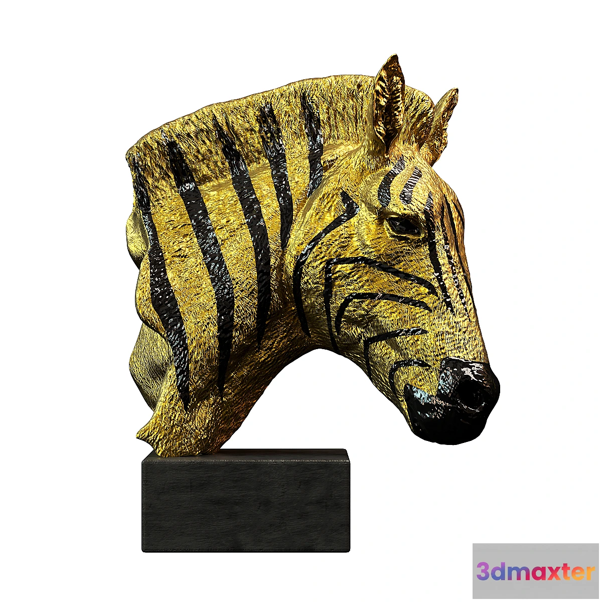 770235 - Deco Object Zebra Gold - No.2