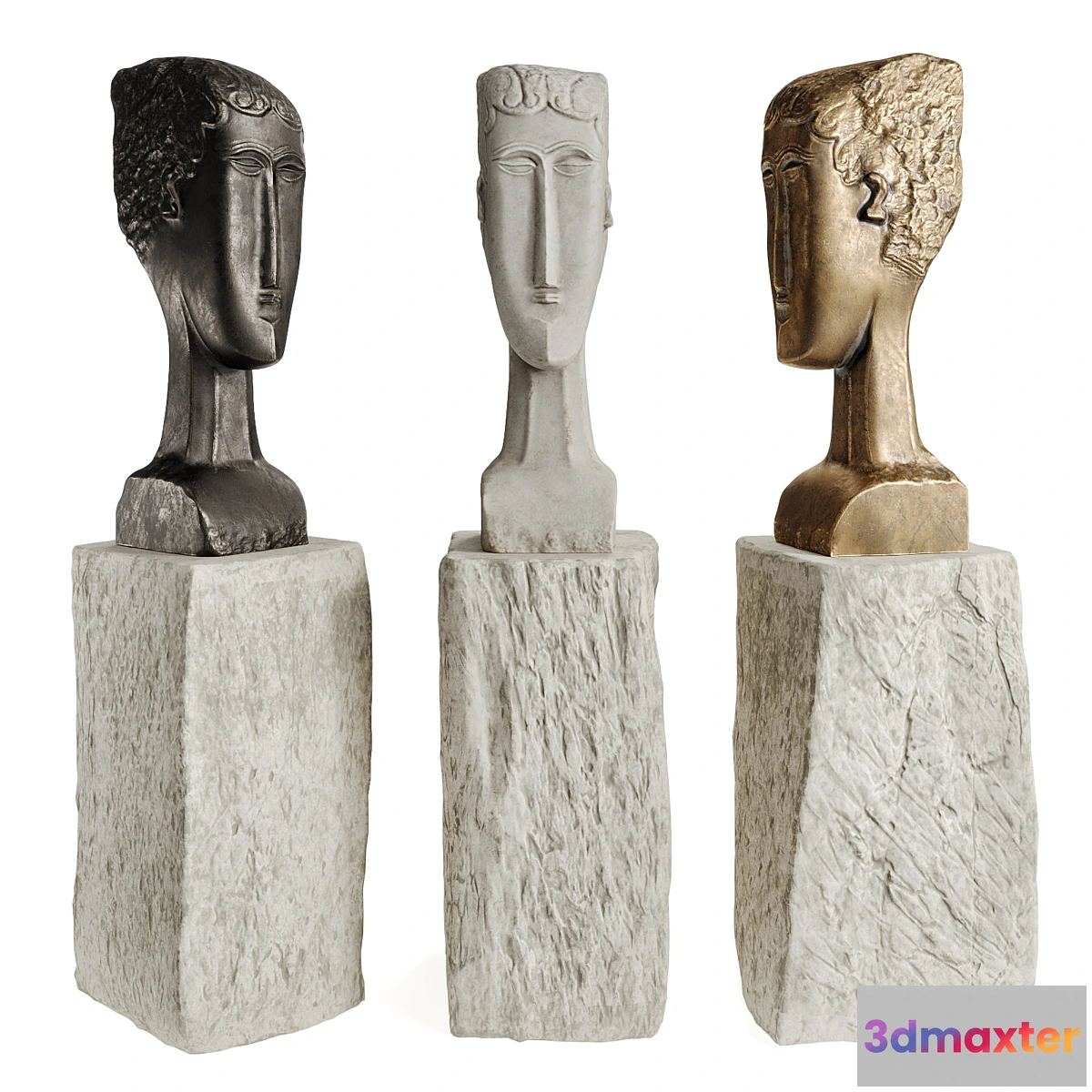 784994 - Female head figure - No.4