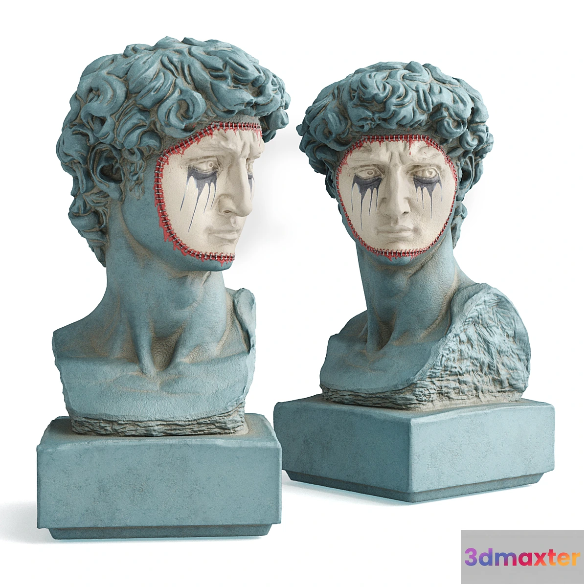 785040 - David Michelangelo masked bust - No.2