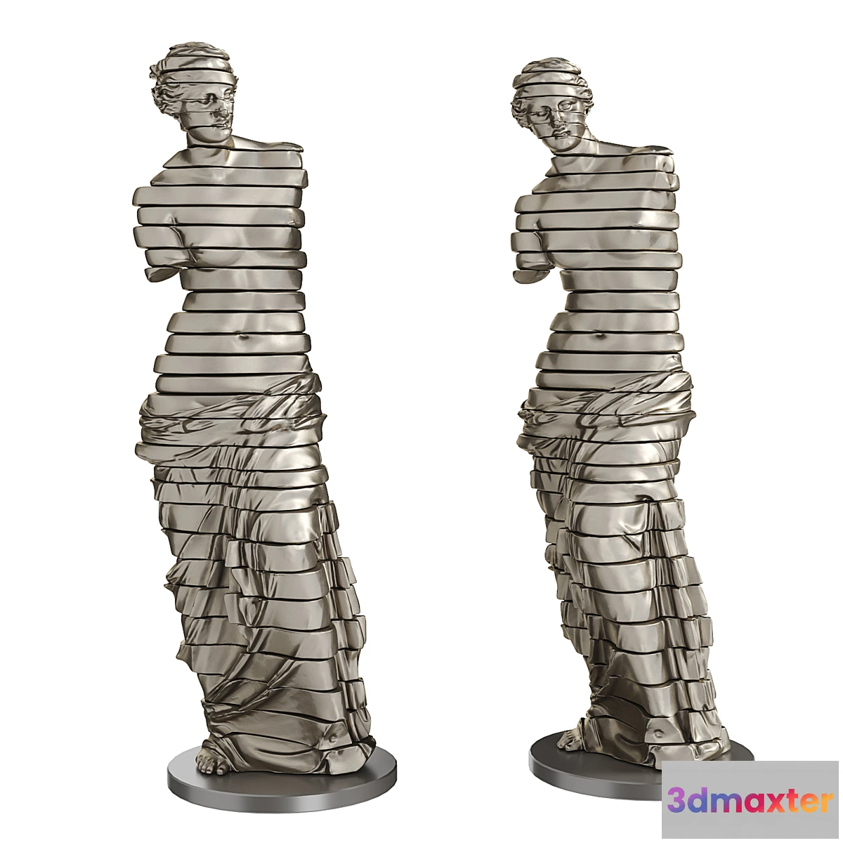 785102 - Venus de milo sliced statue