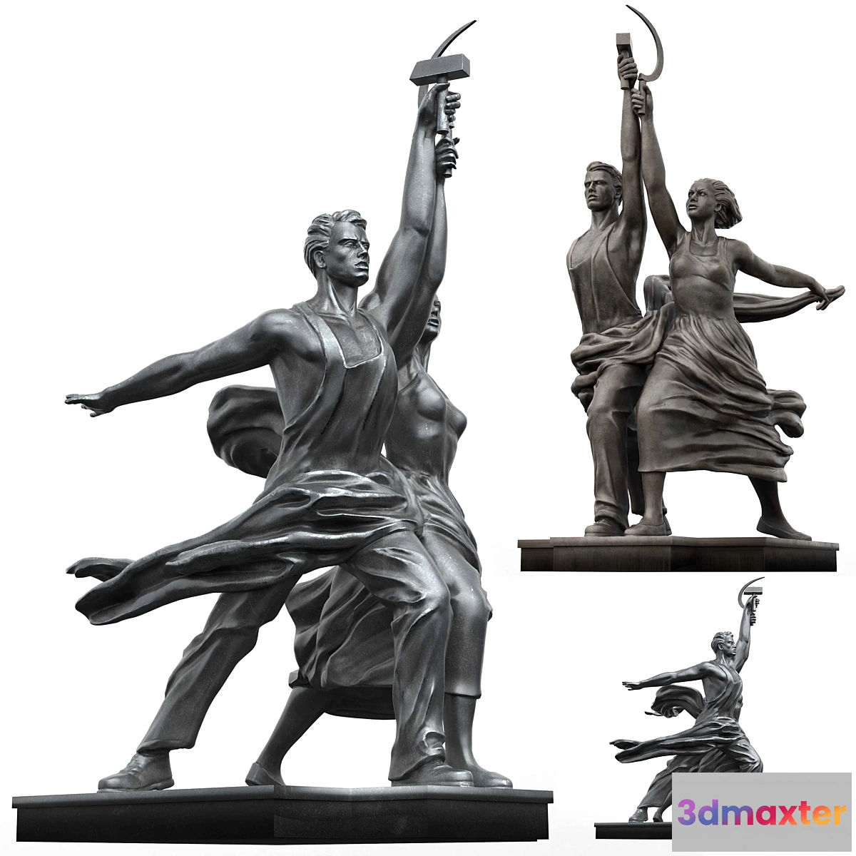 814176 - Worker and collective farmer - No.3