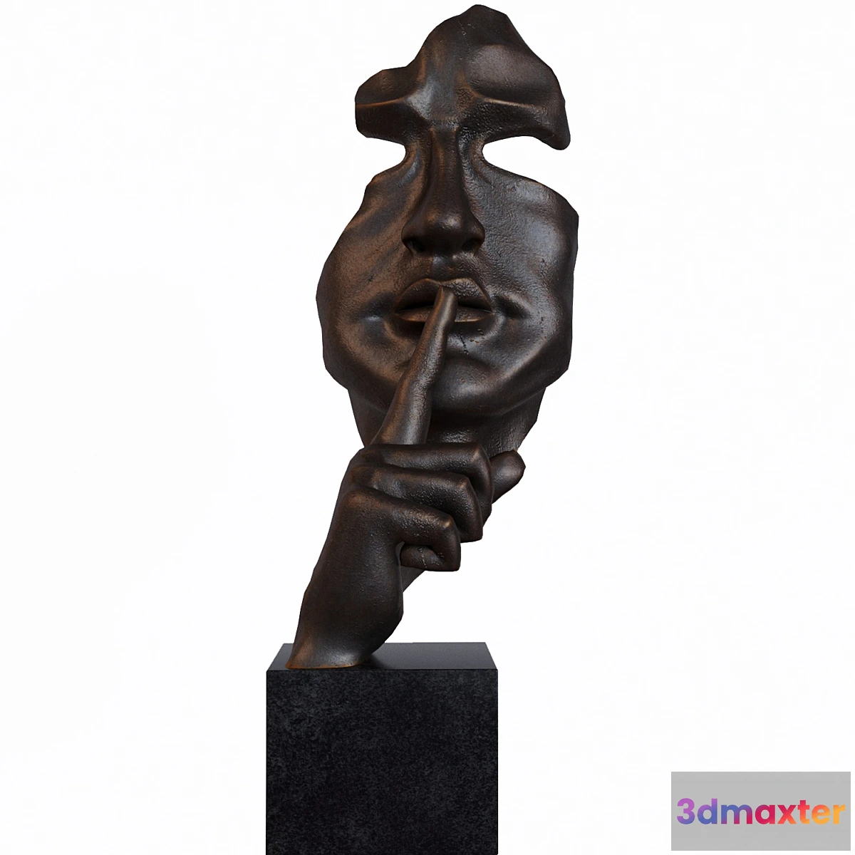 820380 - Sculpture Bronze Mask - No.2