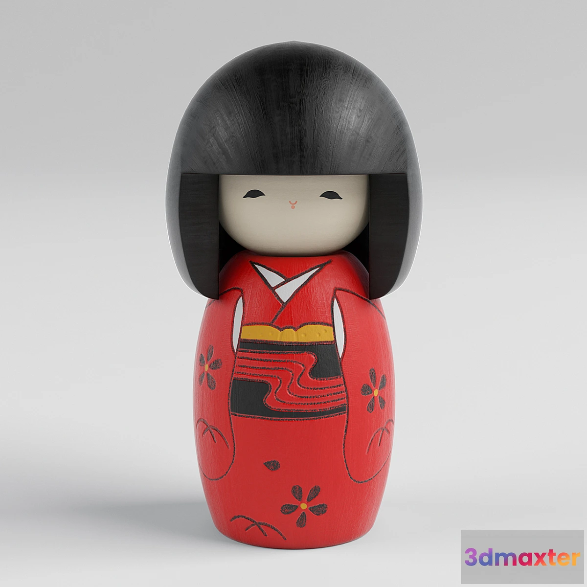 820790 - Kokeshi Doll - No.3