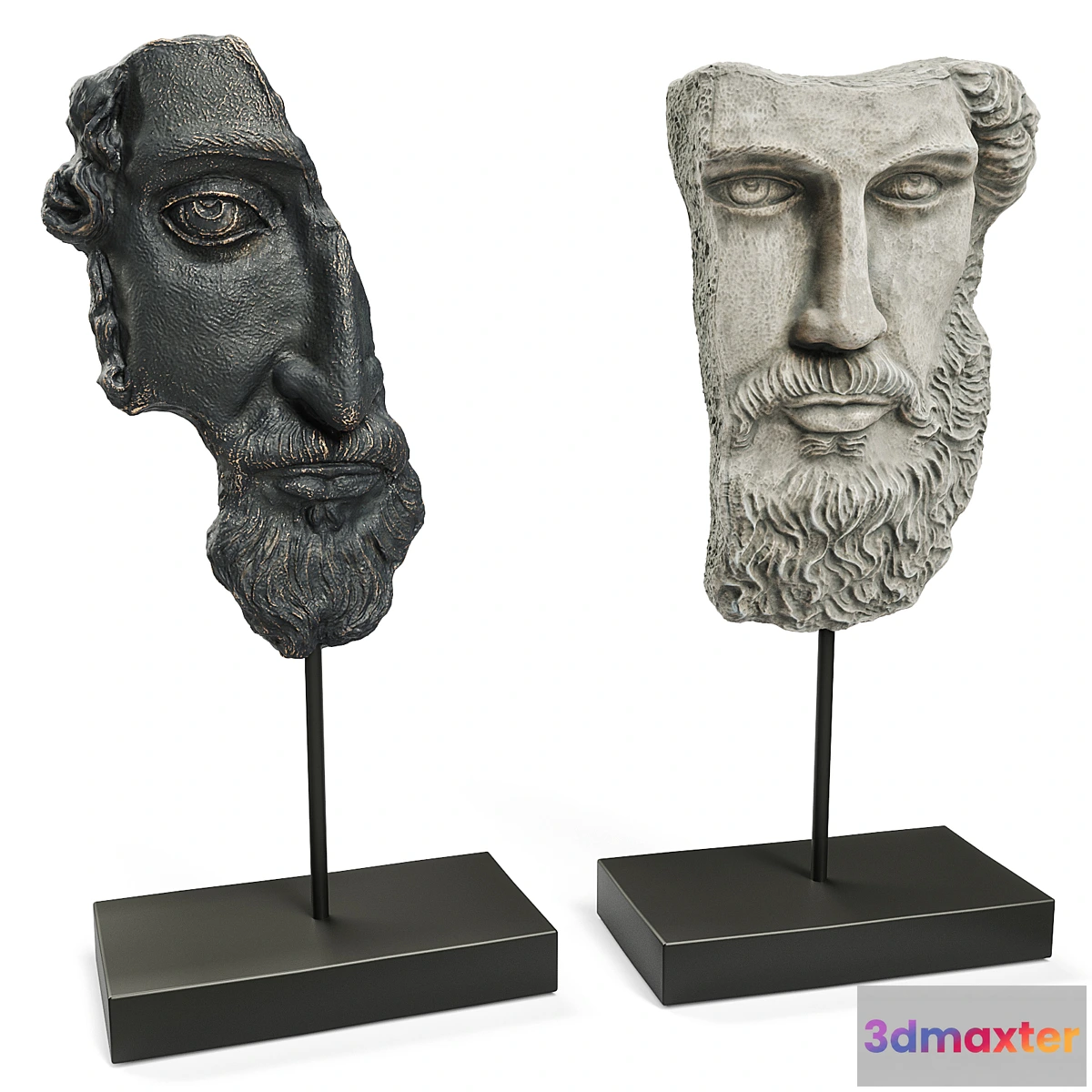 851277 - ANCIENT GREEK SCULPTURE POSEIDON and ZEUS - No.3