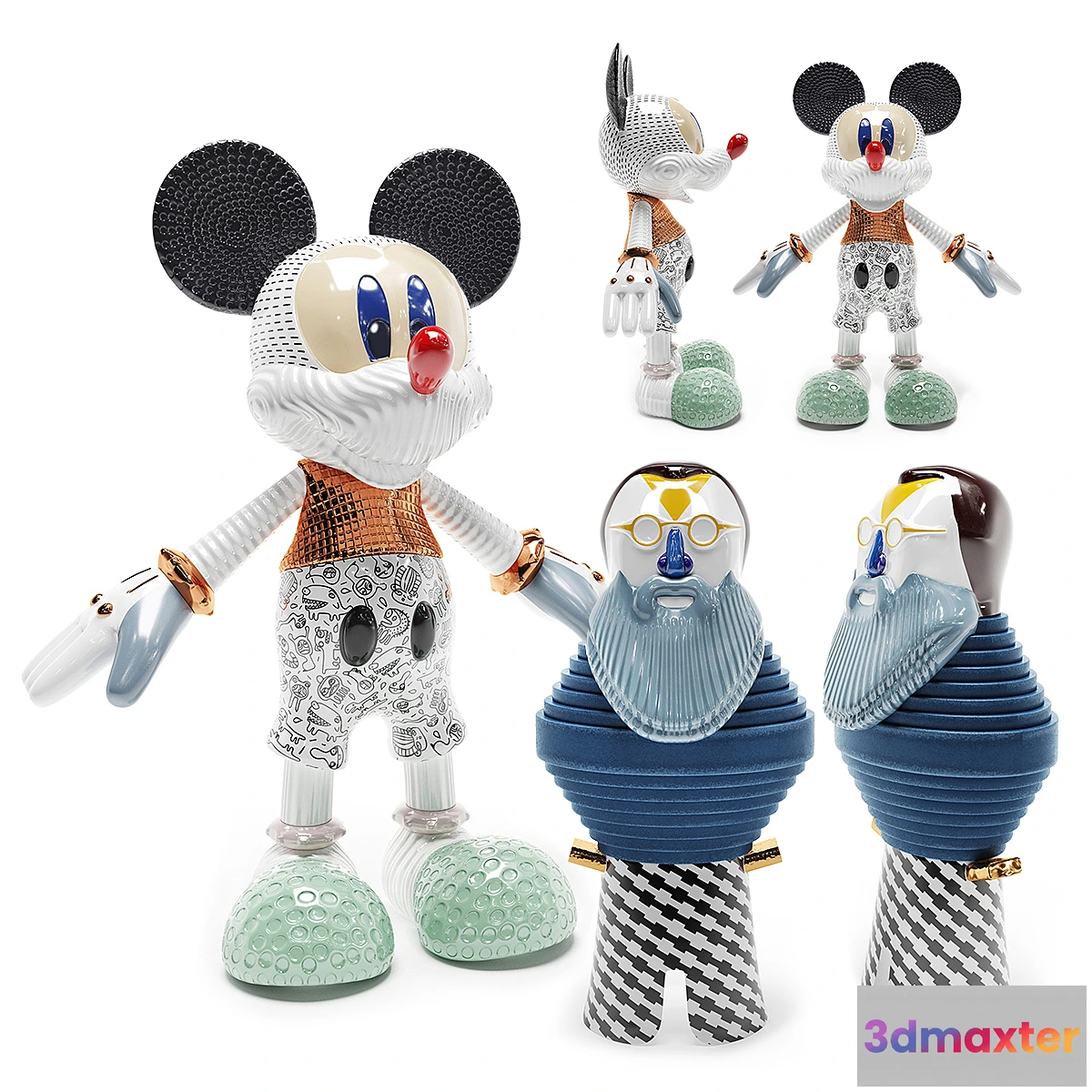 868097 - Sculptures Bosa Mickey Forever Young - No.4