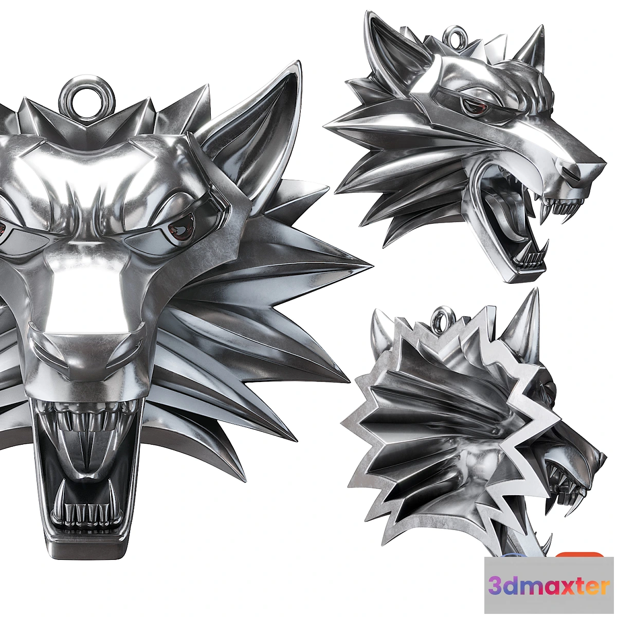 882408 - Medallion Witcher for 3D printer - No.4