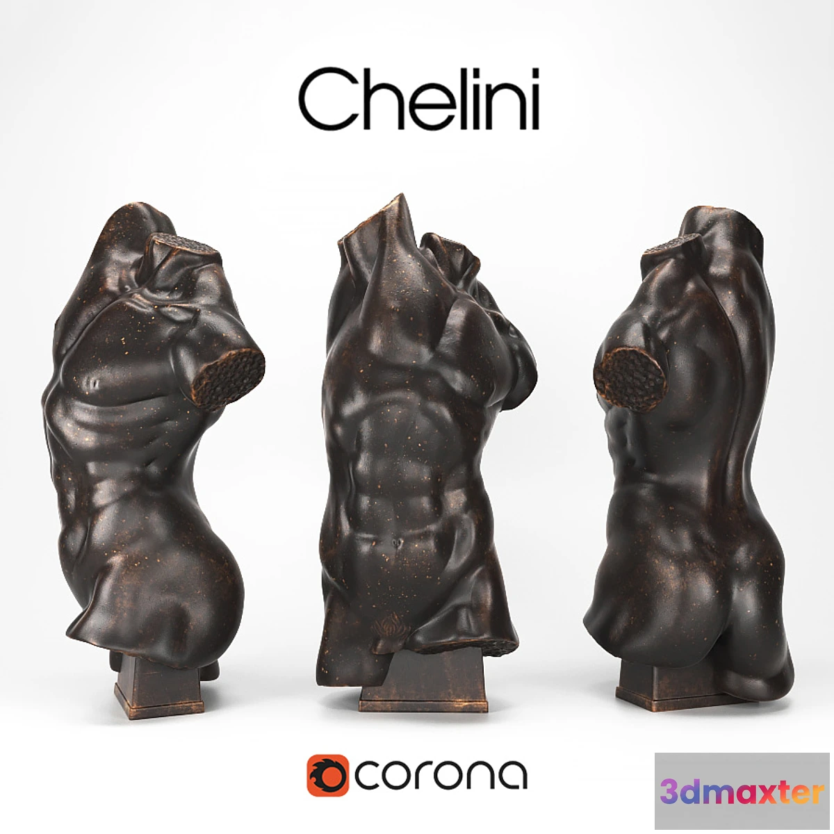 893316 - CHELINI Art.241 Statua torso - No.5