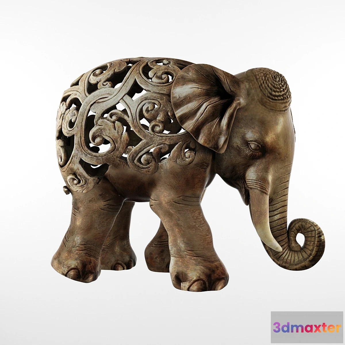 903154 - Standing elephant figurine - No.2