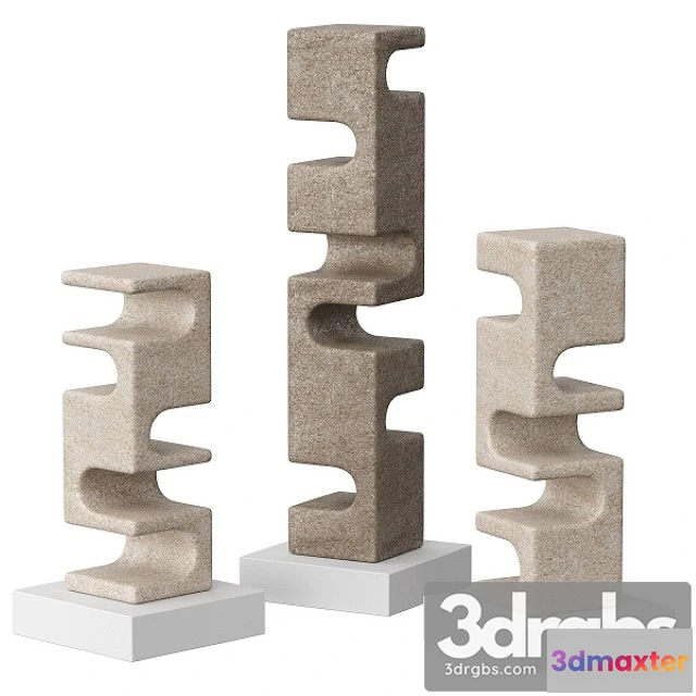 930914 - Abstract Stone Sculpture by Cesare Arduini