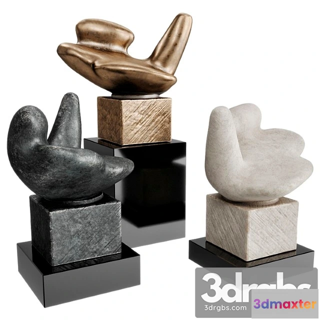 930942 - Amorph Figure Pedestal