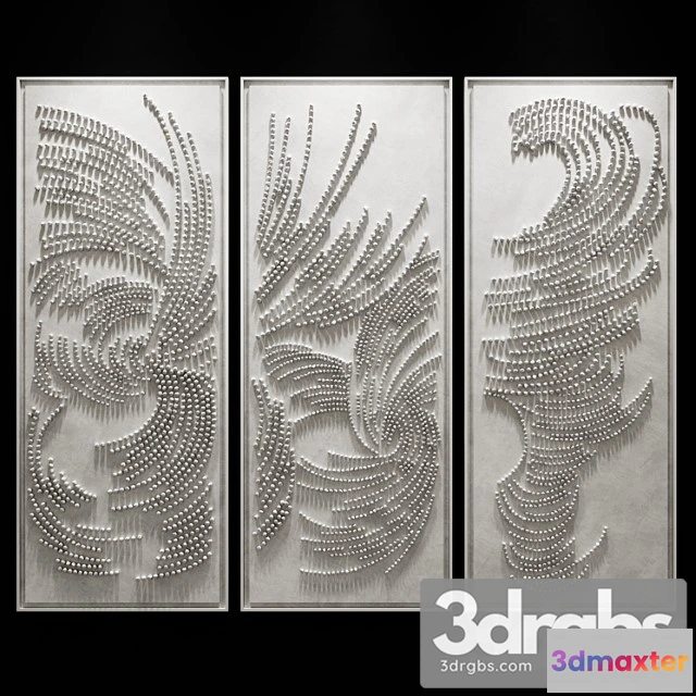 930964 - Art Wall Sculptures 01