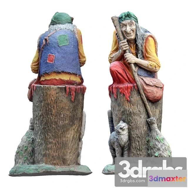 930986 - Baba Yaga Sculpture Park