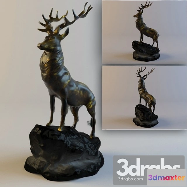 931156 - Deer Cast Bronze