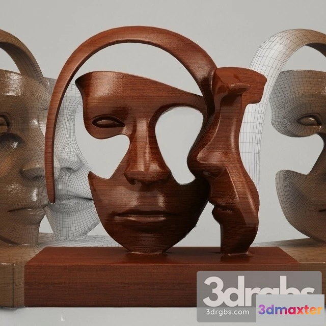 931208 - Face Sculpture