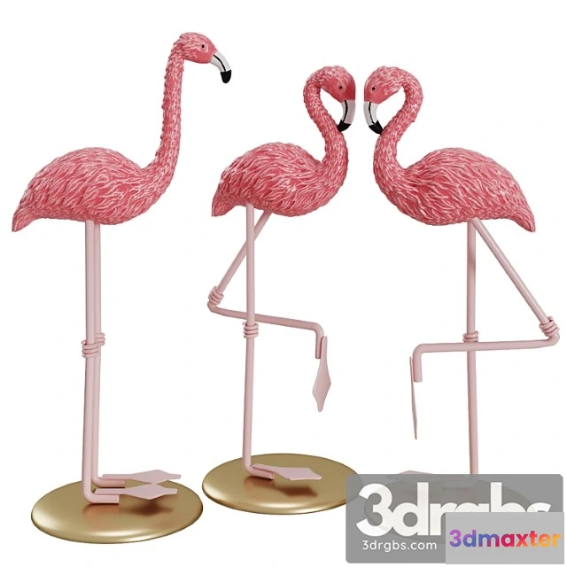 931230 - Figurine  Flamingo