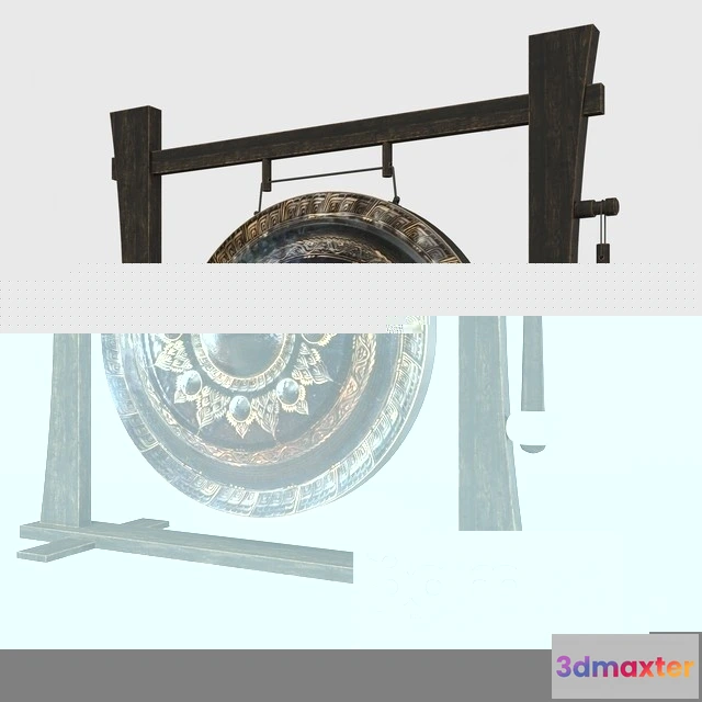 931290 - Gong Sculpture