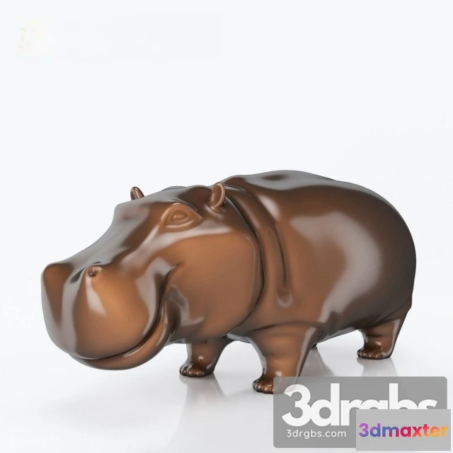 931320 - Hippo Statue