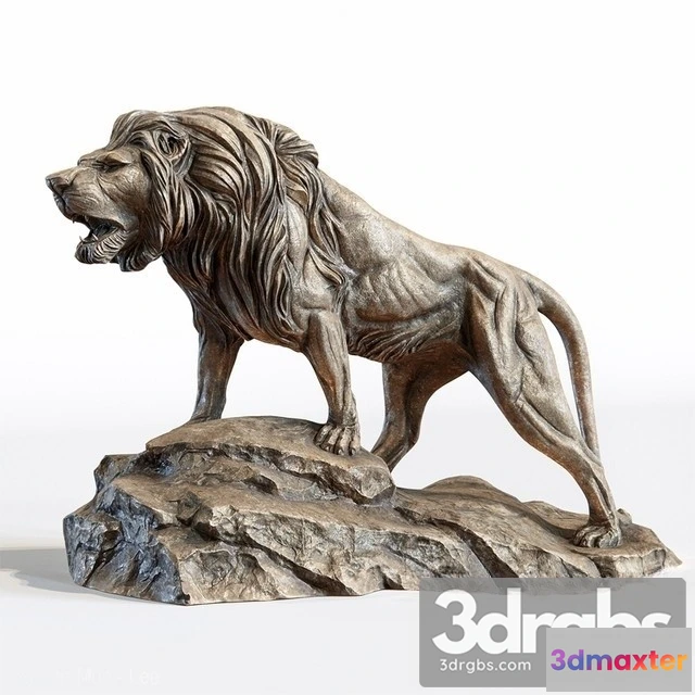 931396 - Lion Sculpture 04
