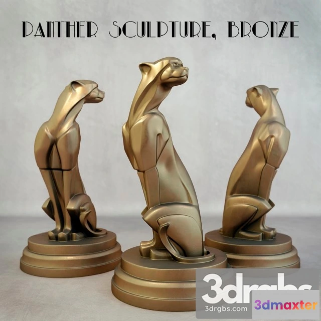 931466 - Panthere Sculpture Bronze