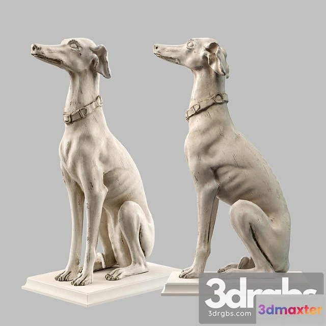 931508 - Roberto giovannini gray hound lowpoly