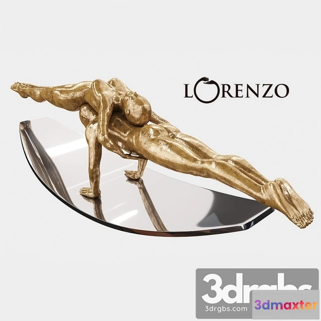931544 - Sculpture Lorenzo Balance Of Love