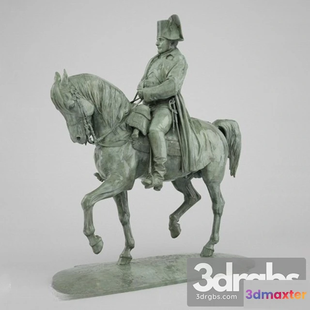 931622 - Statue Napoleon Riding Horse