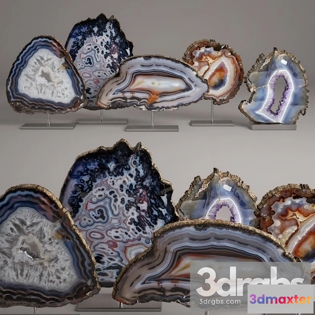 931636 - Stone Resin Art Geod