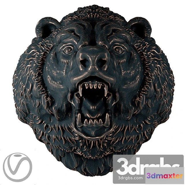 931650 - The Head Of A Bear