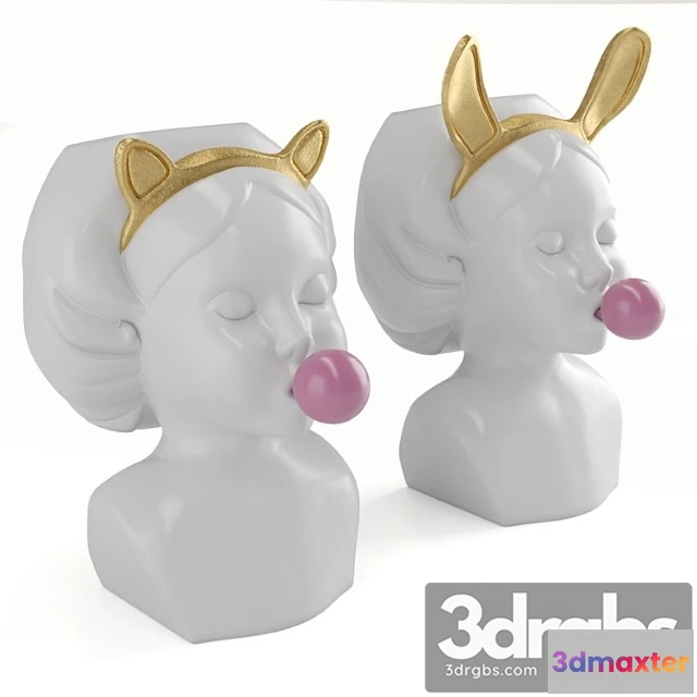 931676 - Vaza Ruchnoi Raboty Bubble Gum Girl 1