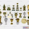 1133456 - Trophy Decorative - 3D Models - 0017