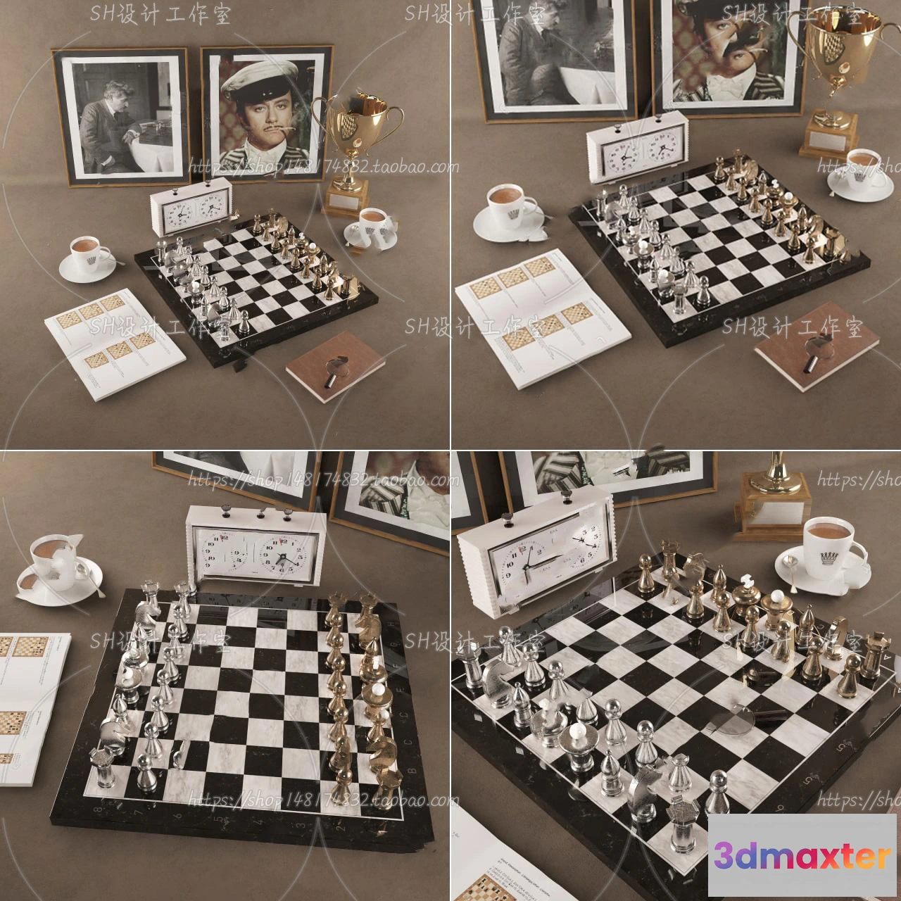 1133474 - Trophy Decorative - 3D Models - 0026