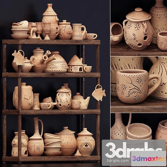 1022896 - clay dishes no. 22