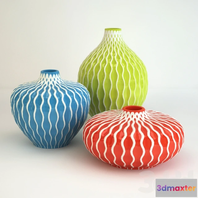 1077802 - Coralina Ceramic Vases - 211359