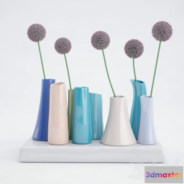 1081160 - Flower Power 8-Vase Display - 214717