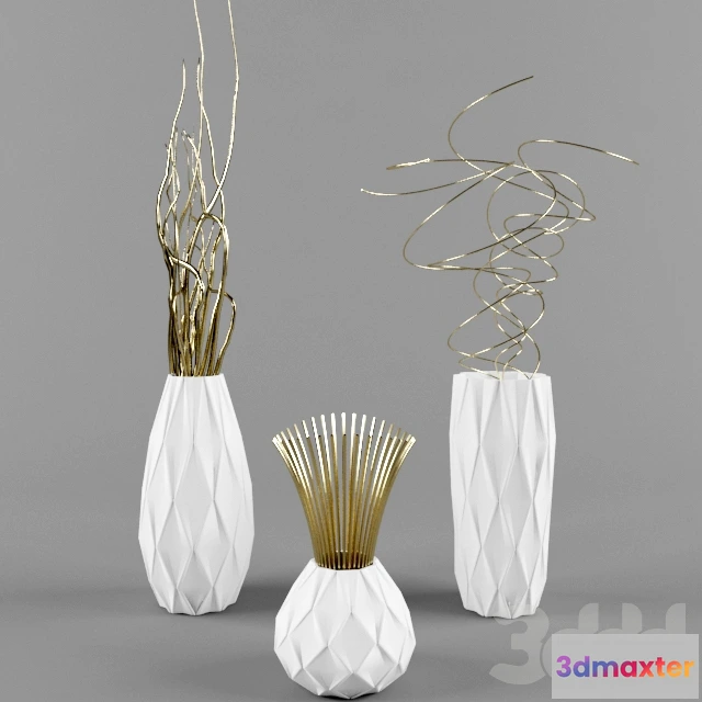 1095126 - white bronze vase - 228683