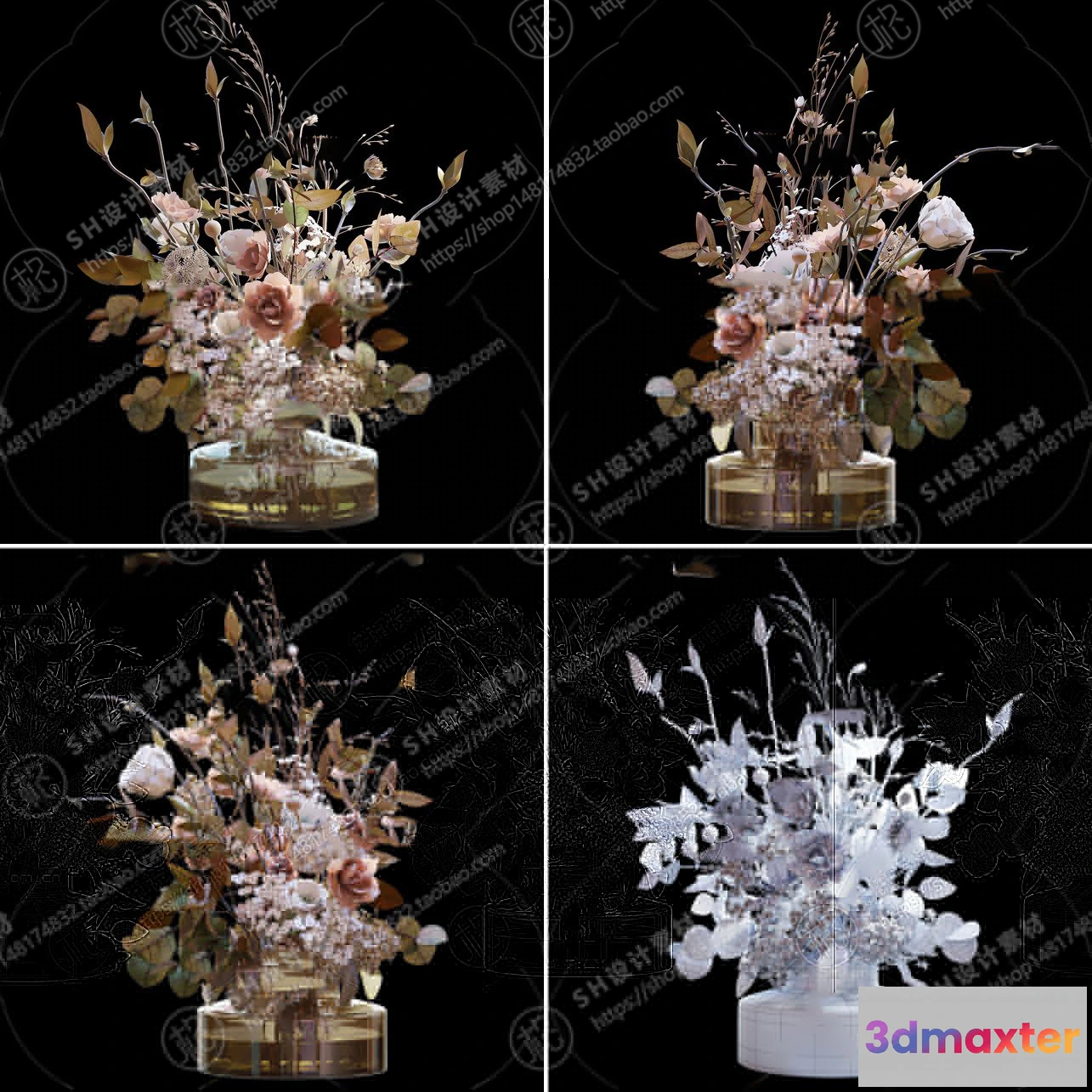 1132340 - Decor - Vase 3D Models - 0049