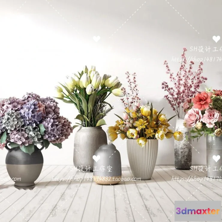 1132460 - Decor - Vase 3D Models - 0109