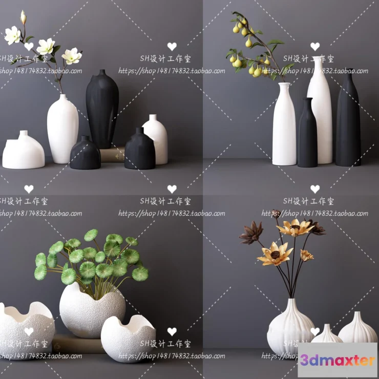 1132464 - Decor - Vase 3D Models - 0111