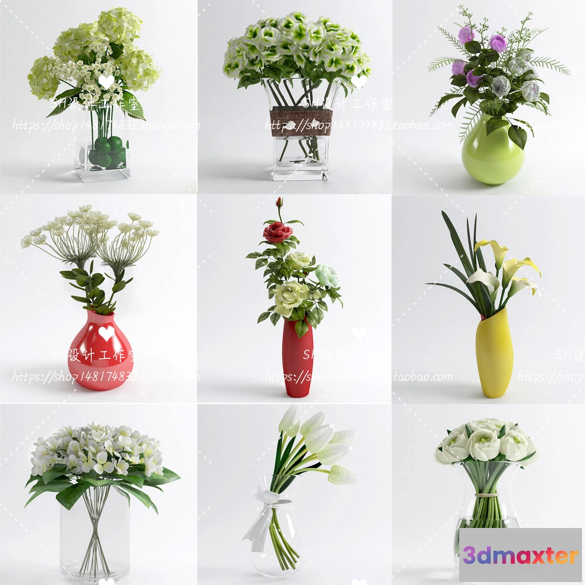 1132484 - Decor - Vase 3D Models - 0121