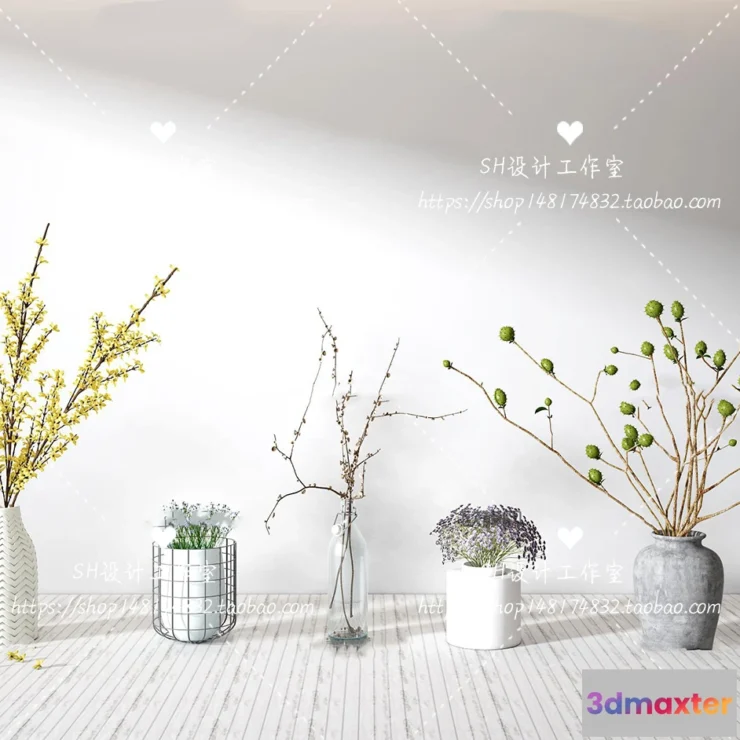 1132486 - Decor - Vase 3D Models - 0122