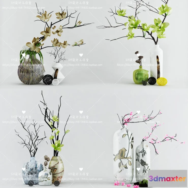 1132492 - Decor - Vase 3D Models - 0125